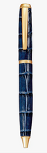 Load image into Gallery viewer, Leather Wrapped Pen - Embossed Croc Leather