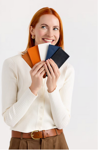Archie Leather Luggage Tag