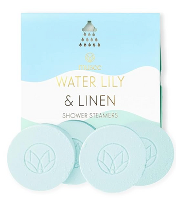 Water Lily and Linen Shower Steamer