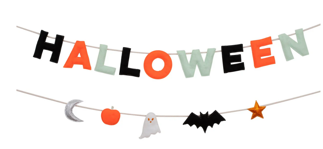 Halloween Felt Garland