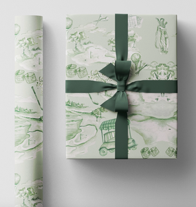 Golf Wrapping Paper Bundle