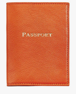 Passport Holder - Goatskin Leather