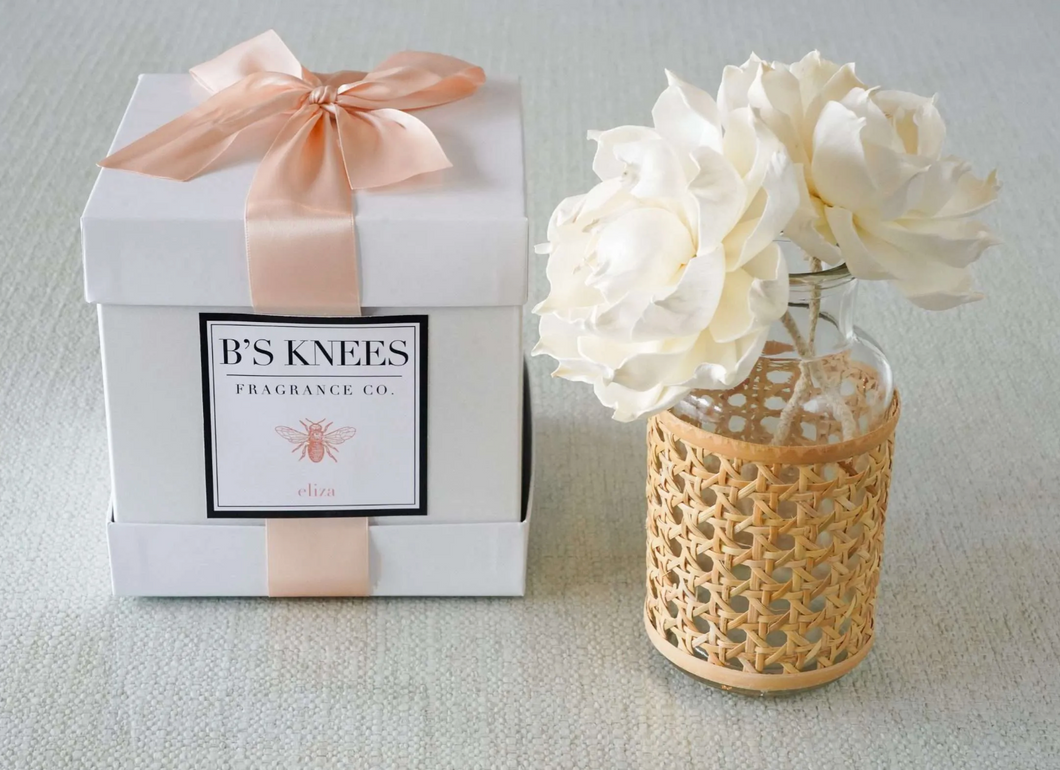 B's Knees Basket Weave Blossom Diffuser - Eliza