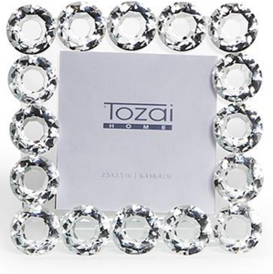 Brilliant Cut Crystal Frame - Circular