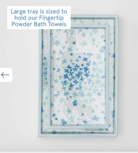 Betty Floral Lacquer Tray