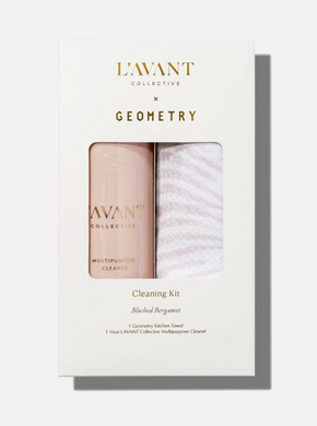 L'AVANT x Geometry Cleaning Kit - Blushed Bergamot