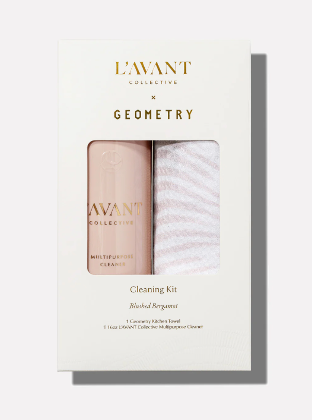L'AVANT x Geometry Cleaning Kit - Blushed Bergamot