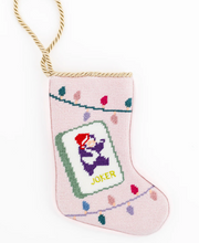 Load image into Gallery viewer, Panda Joker Needlepoint Ornament