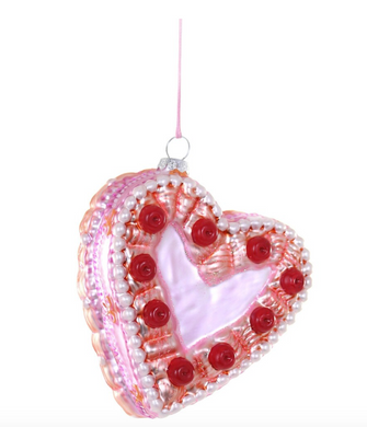 Heart Cake Ornament