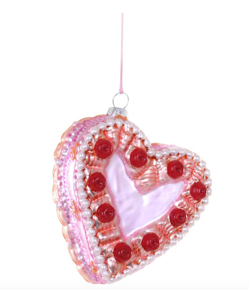 Heart Cake Ornament