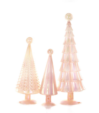 Pink Iridescent Trees