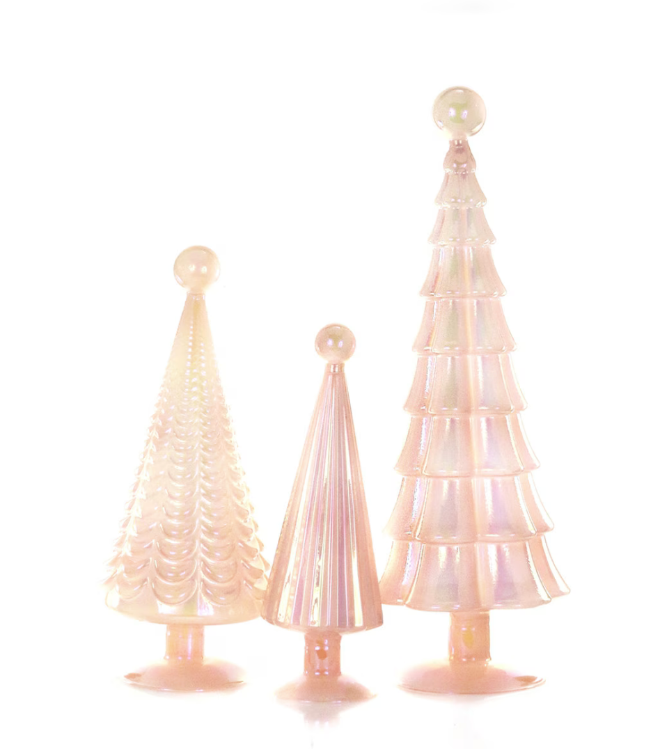 Pink Iridescent Trees