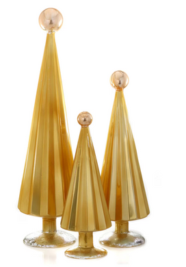 Pleated Tree - Yellow/Peach