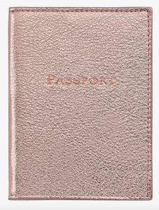 Passport Holder - Goatskin Leather