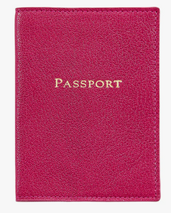 Passport Holder - Goatskin Leather