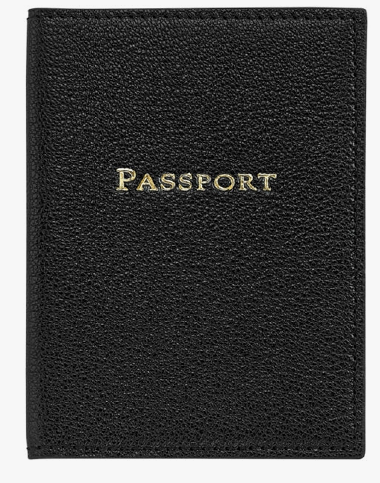 Passport Holder - Goatskin Leather