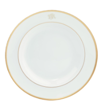 Load image into Gallery viewer, White Signature Gold Dinnerware