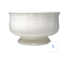 Load image into Gallery viewer, Pont aux Choux White Serving Pieces