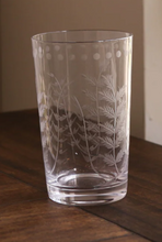 Load image into Gallery viewer, Glass Fern with Dots, Set of 4