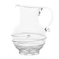 Amalia Glass Round Pitcher 9