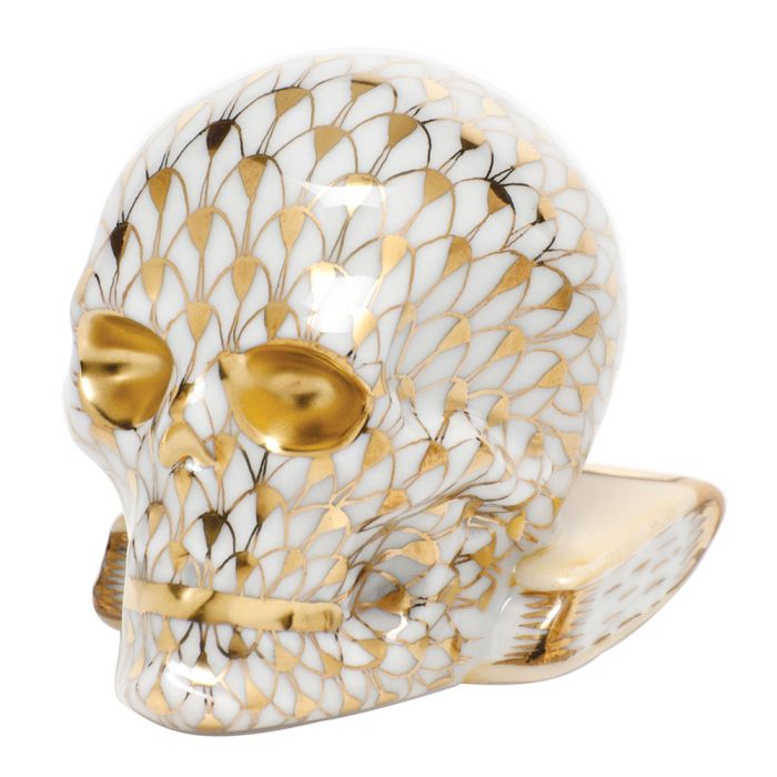 Skull - Gold