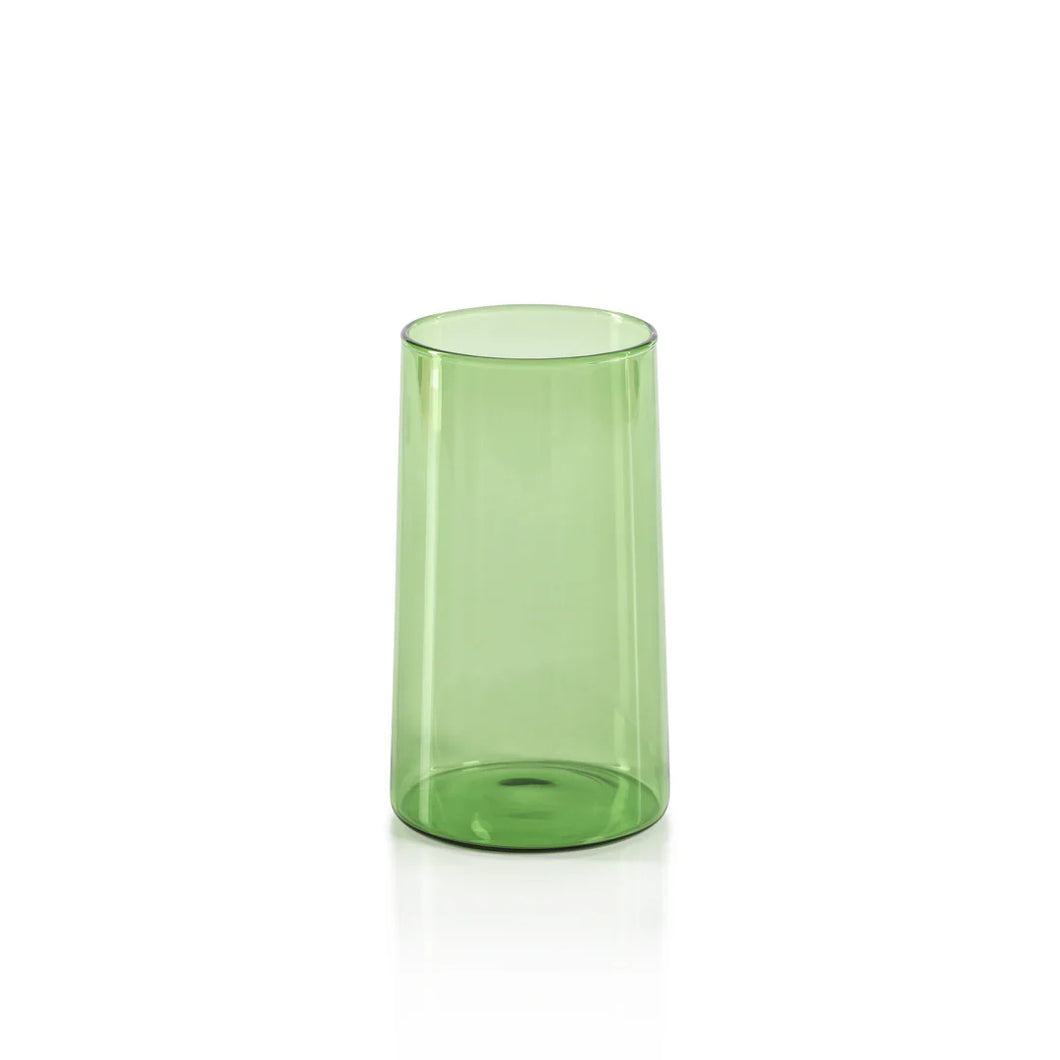 L'Avenue Glass Highball Fern Green