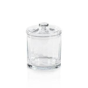 Optic Glass Bonbonniere 9.25"