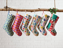 Load image into Gallery viewer, Fa La La Embroidered Stocking  - Ampersand