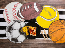 Load image into Gallery viewer, Sports Fan Football Paper Placemat