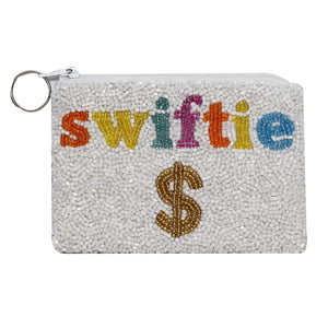 Swift White Coin Purse