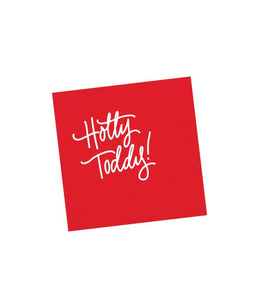 Hotty Toddy! | Foam Cups Blue with Dots