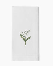 Load image into Gallery viewer, Lily of the Valley Botanical Towel