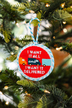 Load image into Gallery viewer, Needlepoint Ornament - Delivered