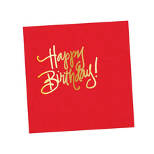 Load image into Gallery viewer, Happy Birthday! Napkins: Hot Pink