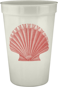 Scallop 16oz Pearlized Cups