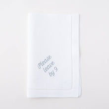 Load image into Gallery viewer, Please Leave by 9 Linen Dinner Napkin