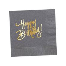 Load image into Gallery viewer, Happy Birthday! Napkins: Hot Pink
