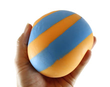 Load image into Gallery viewer, Jumbo 4" Boxed Striped Soft Doh Stress Ball - Squishy - Assorted Colors