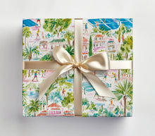 Load image into Gallery viewer, Tennis Anyone Gift Wrap – Tennis Scene Wrapping Paper