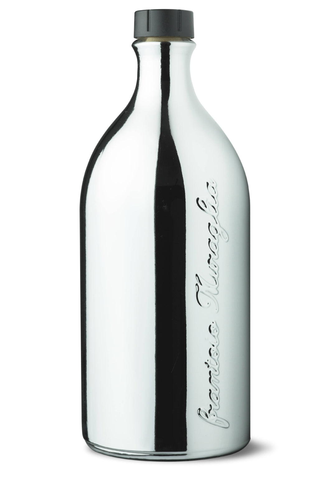 Extra Virgin Olive Oil Glass Bottle (Silver) by Muraglia
