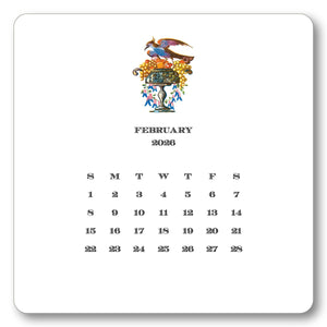 2026 Chinoiserie Calendar with Easel