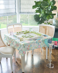 Aristocrat Instructional Mahjong Tablecloth