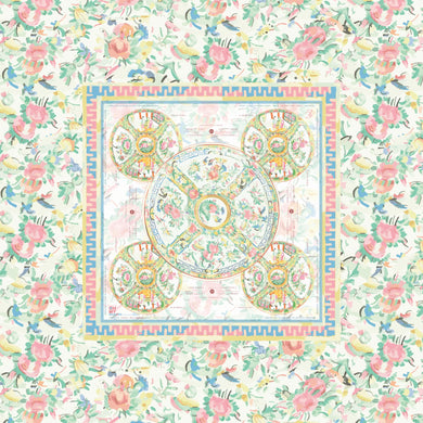 Aristocrat Instructional Mahjong Tablecloth