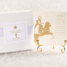 Load image into Gallery viewer, Contemporary Advent Calendar &amp; Easel