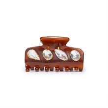 Load image into Gallery viewer, RUST MINI CRYSTAL CLAW CLIP