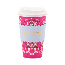 Load image into Gallery viewer, Cowgirl Pink Bandana To Go Cups