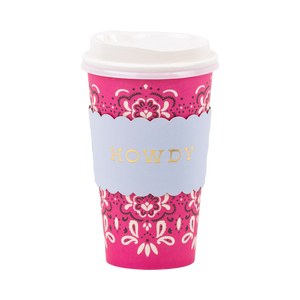 Cowgirl Pink Bandana To Go Cups