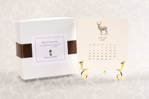 2026 Hunt Calendar with Easel