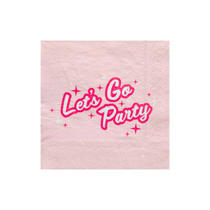 Let's Go Party Napkins