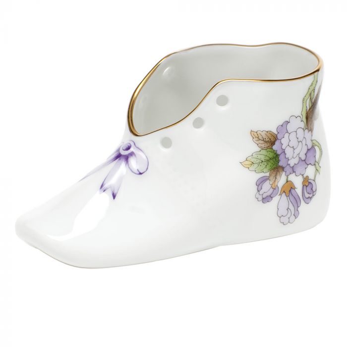 Herend Baby Shoe Multicolor Limited Edition